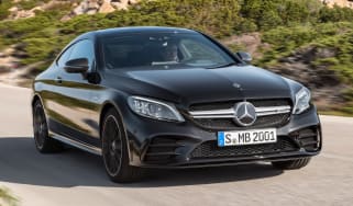 New Mercedes C-Class Coupe - front