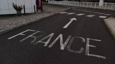 &quot;France&quot; road marking