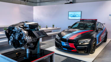 BMW 1 Series Direct Water Injection - engine &amp; BMW M4 safety car