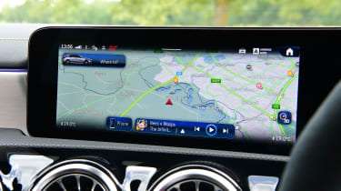 Mercedes-AMG A 45 S - infotainment screen