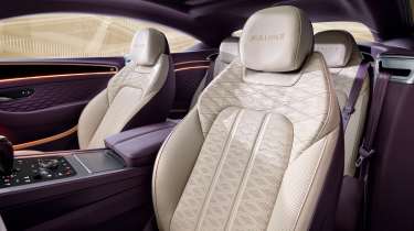 Bentley Continental GT Mulliner - front seats