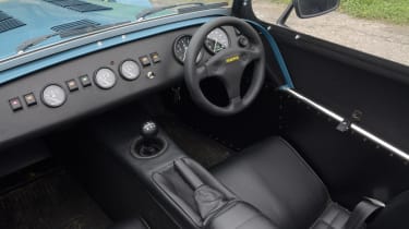 Caterham Seven 160 front interior