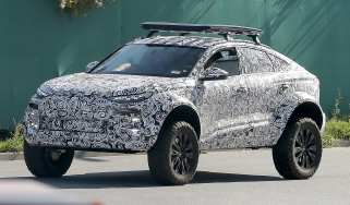 Audi Q6 e-tron Dakar (camouflaged) - front static