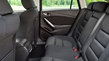 Mazda 6 2.2D rear seats