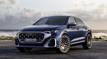 New Audi SQ8 - front quarter