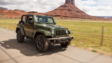 Jeep Wrangler 75th Anniversary - front action