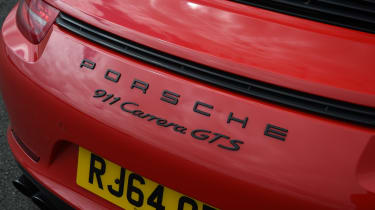 Porsche 911 GTS rear centre