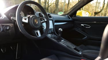New Porsche Cayman GTS review - interior