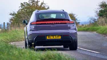 Porsche Macan Electric 4 - rear cornering
