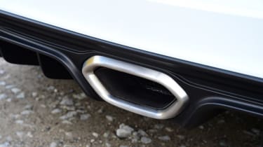 Alpine A110 Pure - exhaust