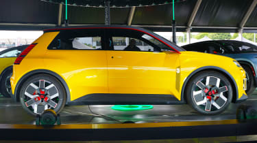 Renault 5 EV concept at 2022 Goodwood Festival of Speed