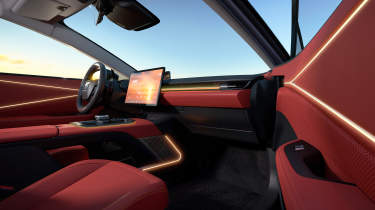 New Toyota bZ3X Interior features