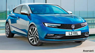 Vauxhall Astra - exclusive image front (watermarked)