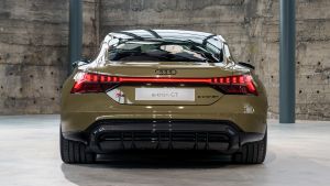 Audi e-tron GT - brown full rear