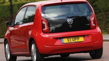 VW High up! BlueMotion rear action
