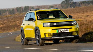 Fiat Grande Panda electric - cornering