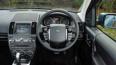 Land Rover Freelander SD4 interior