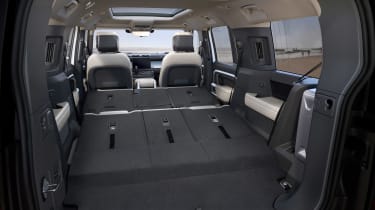 Land Rover Defender 130 - boot seats down