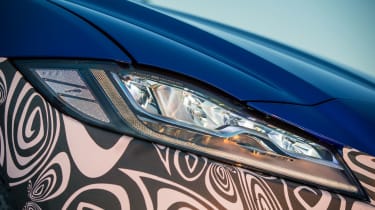 Jaguar F-Pace prototype - headlight