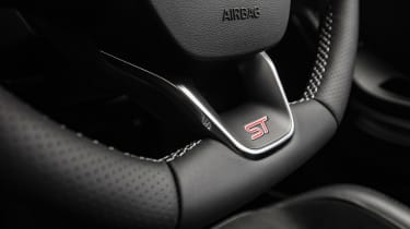 Ford Fiesta ST - steering wheel detail