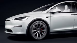 Tesla Model X facelift - front detail