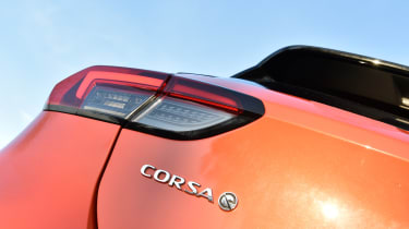 Vauxhall Corsa-e - badge