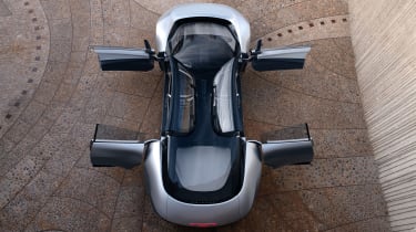 Chrysler Halycon Concept - top-down view (doors open)