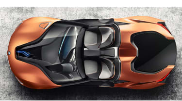 BMW i8 iVision concept top