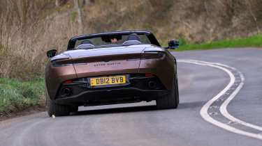 Aston Martin DB12 Volante - rear cornering