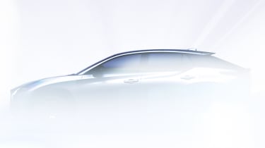 Lexus RZ teaser - side
