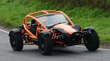 Ariel Nomad - front cornering