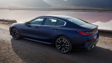 BMW 8 Series facelift 2022 - Gran Coupe side