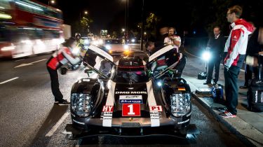 Porsche 919 hybrid in London