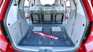 Kia Sedona boot seats folded