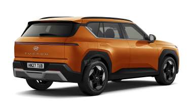 Hyundai Tucson exclusive image - rear