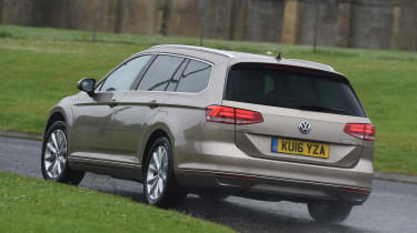Long-term test review Volkswagen Passat Estate - rear cornering