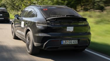 Porsche Macan EV prototype - rear