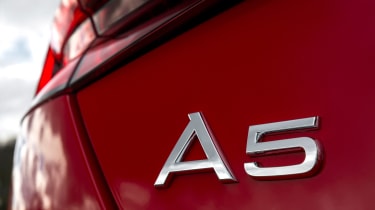 Audi S5 Cabriolet UK  A5 badge