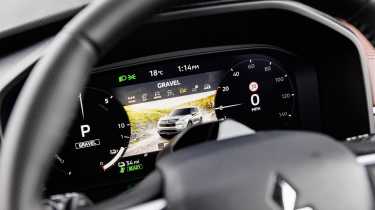 Mitsubishi Outlander PHEV - dials