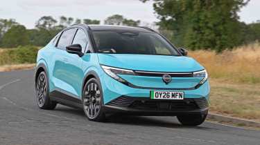 Nissan Leaf - front cornering