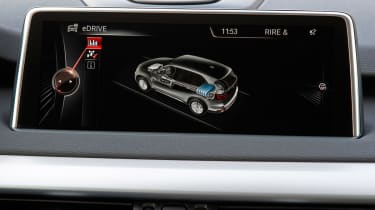 BMW X5 eDrive display