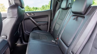 Ford Ranger Raptor - rear seats