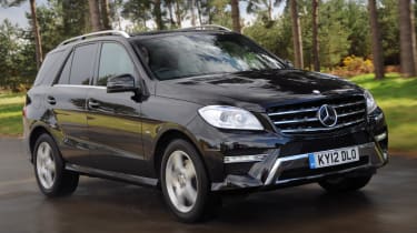 Mercedes ML 350 CDI front tracking