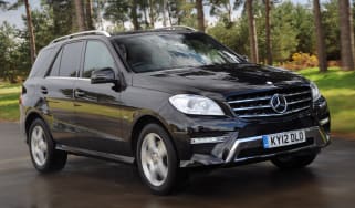 Mercedes ML 350 CDI front tracking