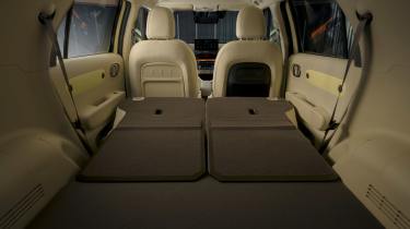 Hyundai Inster - boot seats down
