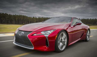 Lexus LC500 front tracking