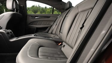Mercedes CLS 500 rear seats