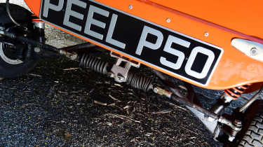 Peel P50 - detail