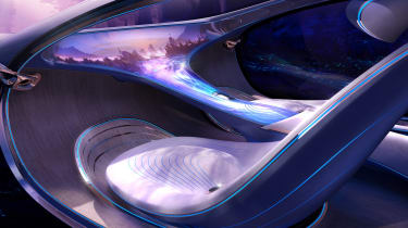 Mercedes Vision AVTR concept - dash