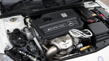Mercedes A45 AMG engine